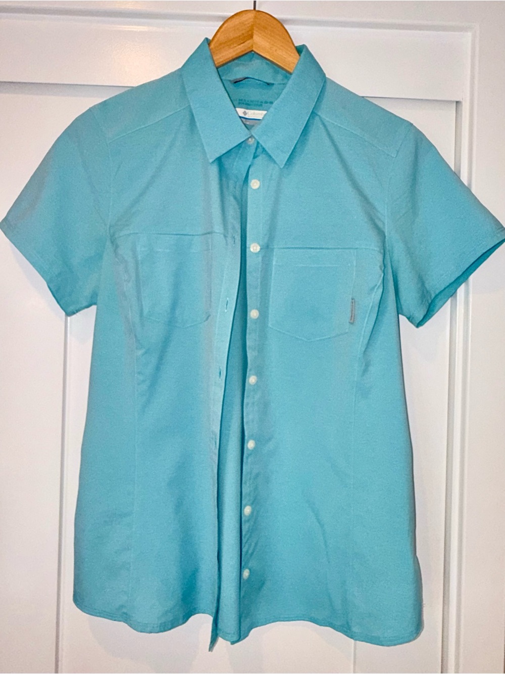 Columbia Sportswear Omni-Shade Sun Prote Button-Up Hiking Shirt | Women’s Medium - Picture 5 of 6
